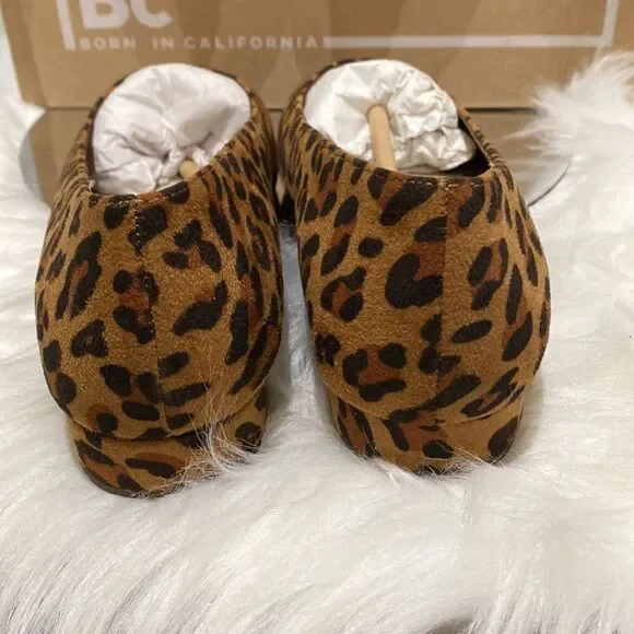 BC By Seychelles Leopard Suede Size 7M - Picture 3 of 13